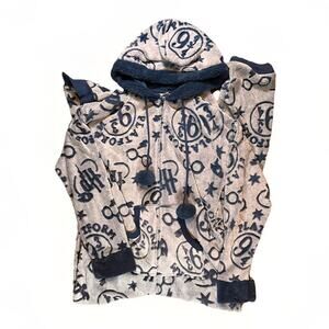 Harry Potter Wizard World Sleepwear Faux Fur Hooded One Piece Fleece Pajamas